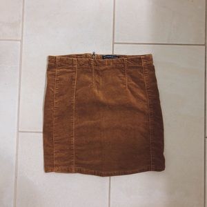 Brandy Melville pencil corduroy skirt OS